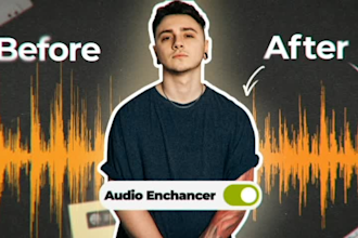 clean and enhance your audio in any project