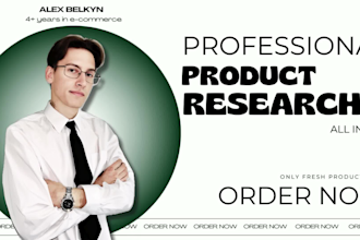 do dropshipping product research to find shopify winning products