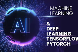 build ml and dl models using pytorch and tensorflow