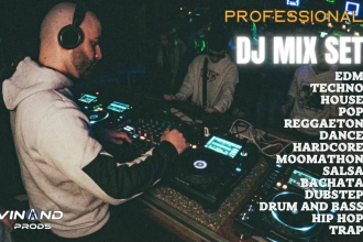 create dj mix, dj set, dj party, dj playlist, dj gym session