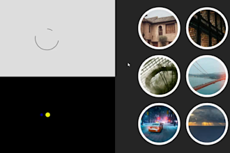 create HTML CSS or svg animation for web and app
