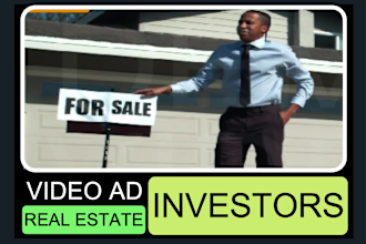 make voice over real estate investors video, facebook tiktok instagram video ad