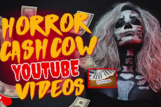 create horror story video and scary story video for youtube