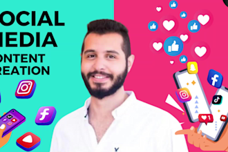 be your instagram and facebook content creator