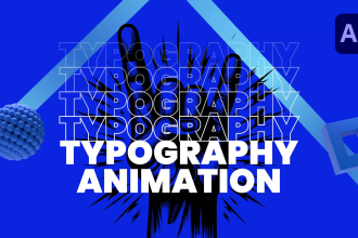 do kinetic typography animation, text and lower thirds