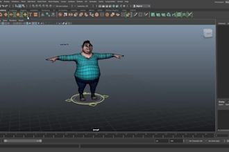 rig your human characters, animal, robots and monster, concept character