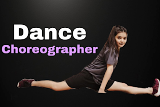 be your indian dance choreographer in any dance style