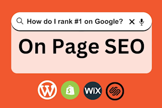 complete on page SEO optimization