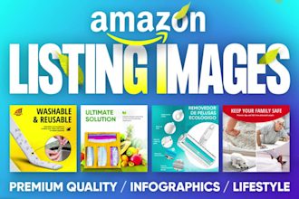 design amazon listing images, shopify product photos