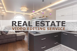edit an eye catching promo videoedit of your real estate property, listing video
