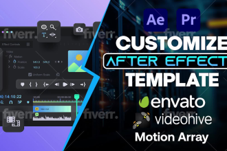 customize after effects templates for your videos
