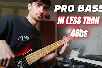 be your pro session bass player