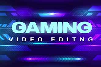 do gaming video editing and gaming montage