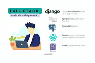 be your python django developer, secure and reliable web development