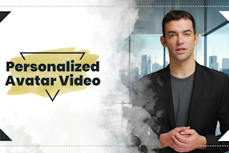 do a video with your avatar