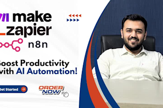 be your automation expert with make, n8n, and zapier