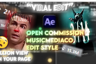 edit a high tier lyrics video like musicmediaco to get million views