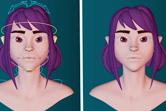 do 3d gameplay animation, realistic animation in unreal, or unity for games