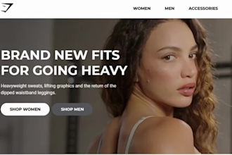 design clothing shopify store activewear, streetwear, y2k website clothing store