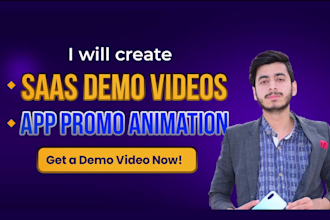 professional saas explainer, demo video, engaging custom animations