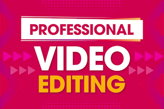 be your professional and creative video editor and cutter