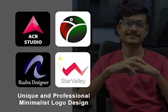 minimalist, eye catching, standard logo creator