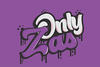 design professional custom font logo for your brand identity