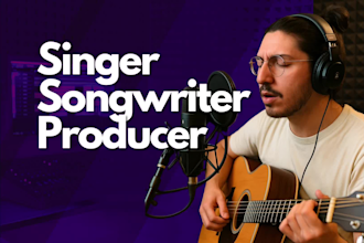 be your pop or indie singer vocalist