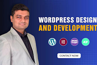 create modern wordpress websites using elementor pro or acf