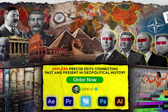 edit economic, history, geopolitics, and documentary videos