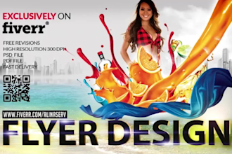 design flyer, or any other graphic design