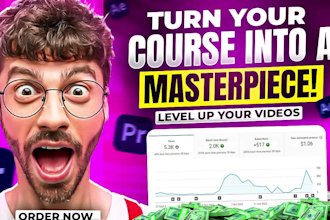 edit your online course, tutorials, educational, and elearning videos
