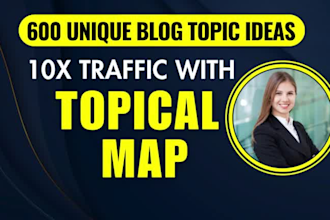 create topical map for SEO topical authority
