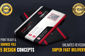design professional business card within 06 hours