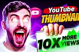 design a youtube thumbnail that drives a high CTR