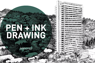 do pen and ink illustrations for you
