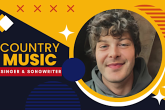 be your soulful country music singer, songwriter, vocalist and music producer