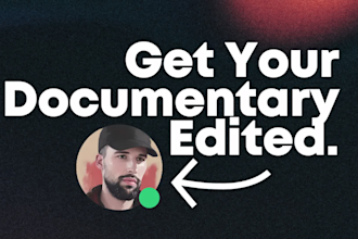 do creative documentary editing
