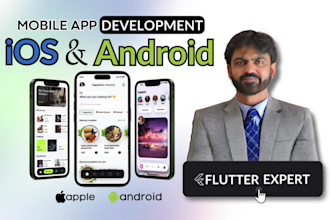 building mobile app development android app creation ios app flutter developer