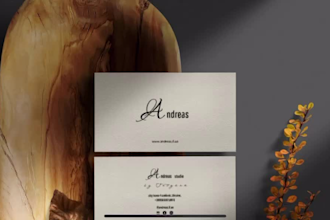 design unique and creative business qr or any other card