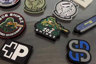 do custom design pvc and embroidery military patch badge and tactical logo