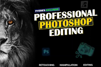 do pro photoshop editing, retouching, manipulation and product image edit