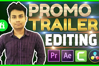 create an amazing cinematic trailer or promo video