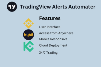 automate tradingview alerts on binance, bybit, mexc, etc