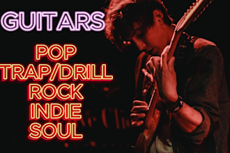 record the best guitars for you in a professional studio