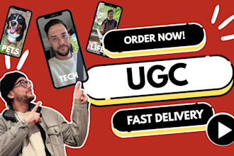 create fast ugc marketing videos experienced content creator
