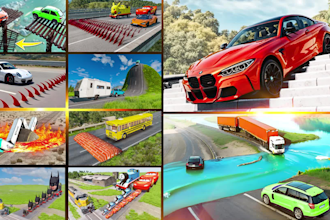 create beamng drive videos for youtube