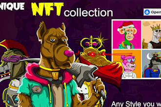 create a successful nft art and generate 10k collection