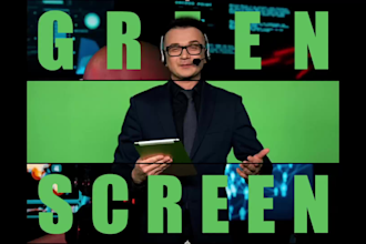 do professional green screen, compositing, vfx for you