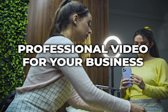 edit professional video for your business